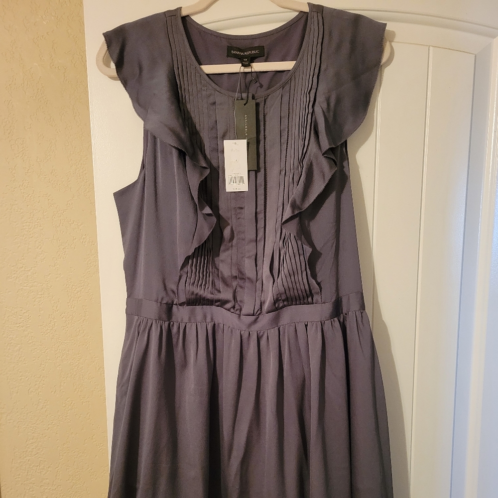 Banana Republic Ruffle Dress